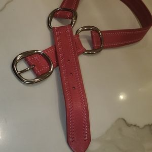 Leather belt for women
